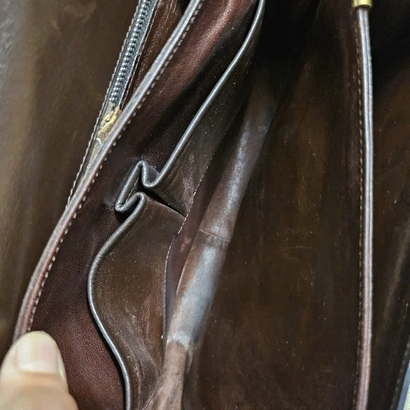 Authentic vintage Celine brown box  shoulder bag - Picture 15 of 16